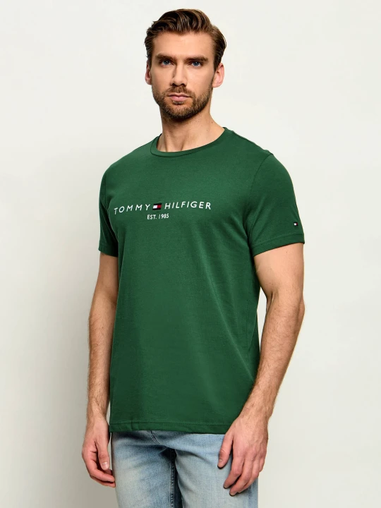 Zdjęcie produktu Tommy Hilfiger T-shirt | Slim Fit zielony