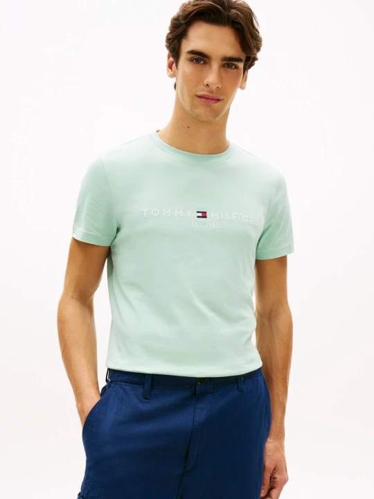 Zdjęcie produktu Tommy Hilfiger T-shirt | Slim Fit miętowy