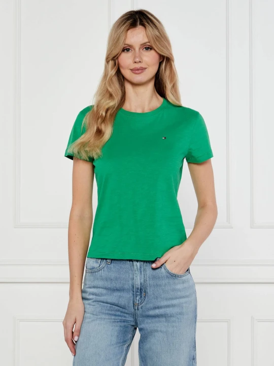 Zdjęcie produktu Tommy Hilfiger T-shirt | Slim Fit zielony