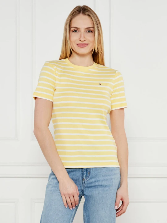 Zdjęcie produktu Tommy Hilfiger T-shirt | Slim Fit żółty