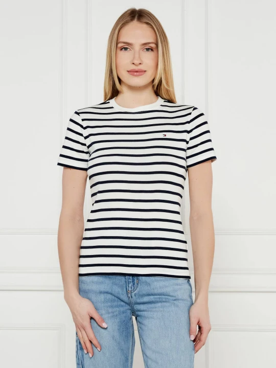 Zdjęcie produktu Tommy Hilfiger T-shirt | Slim Fit biały