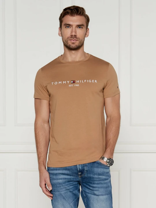 Zdjęcie produktu Tommy Hilfiger T-shirt | Slim Fit camel