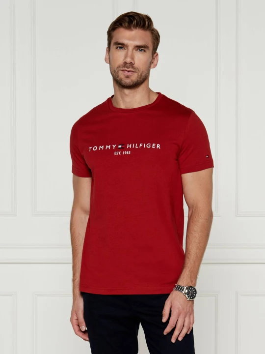Zdjęcie produktu Tommy Hilfiger T-shirt | Slim Fit czerwony