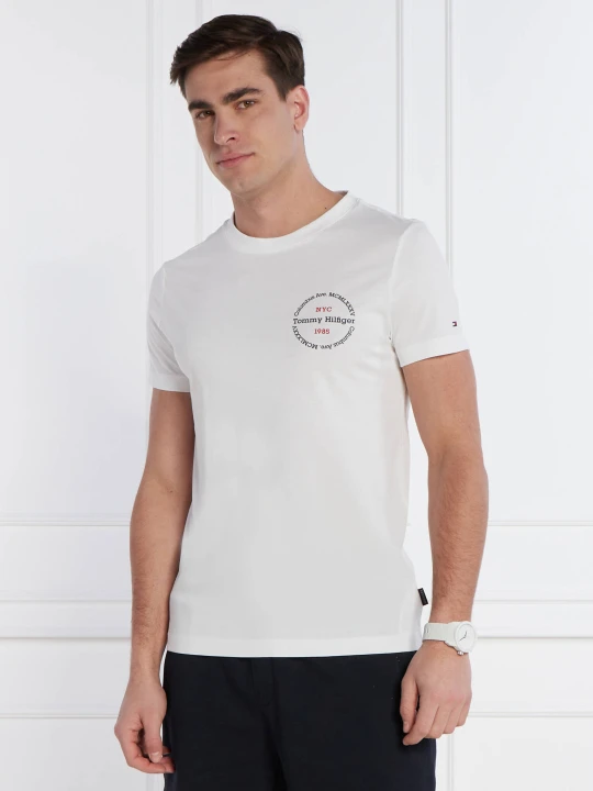 Zdjęcie produktu Tommy Hilfiger T-shirt | Slim Fit biały