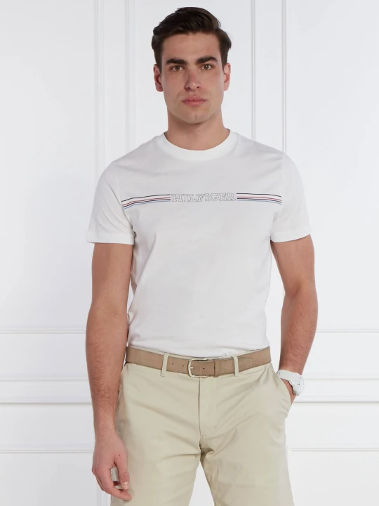 Zdjęcie produktu Tommy Hilfiger T-shirt | Slim Fit biały