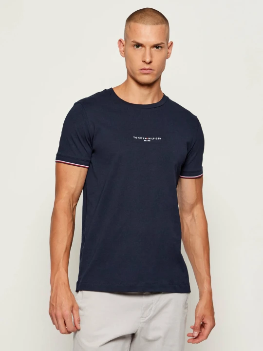 Zdjęcie produktu Tommy Hilfiger T-shirt | Slim Fit granatowy