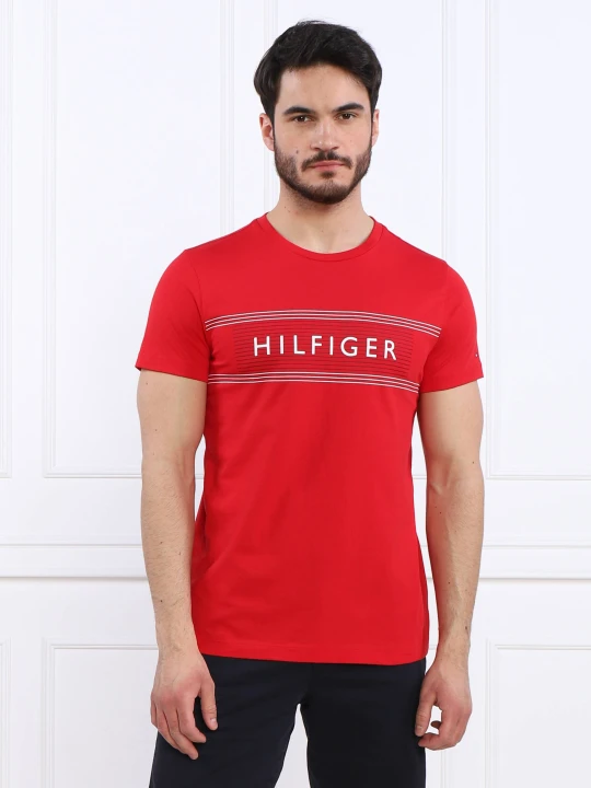 Zdjęcie produktu Tommy Hilfiger T-shirt | Slim Fit czerwony