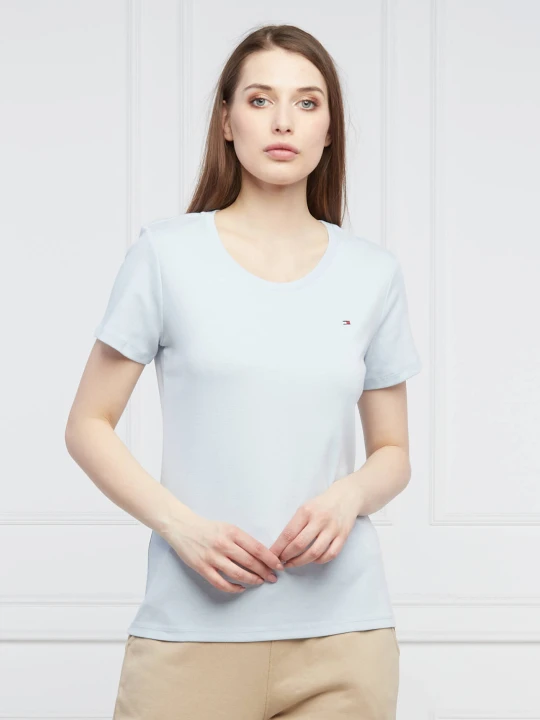 Zdjęcie produktu Tommy Hilfiger T-shirt | Slim Fit błękitny