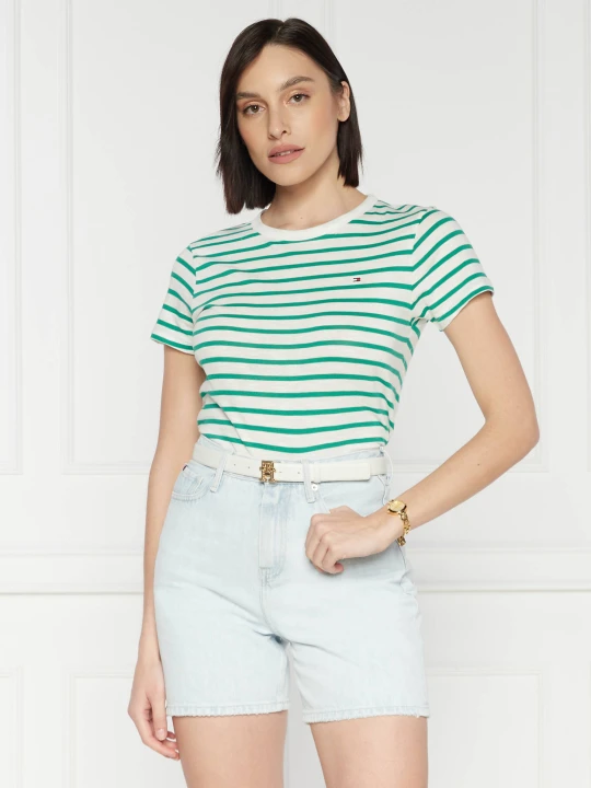 Zdjęcie produktu Tommy Hilfiger T-shirt | Slim Fit zielony