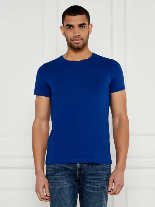 Zdjęcie produktu Tommy Hilfiger T-shirt | Slim Fit | stretch niebieski