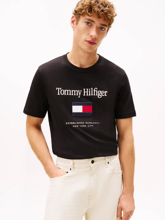 Zdjęcie produktu Tommy Hilfiger T-shirt TH x F.C. Liverpool | Regular Fit czarny