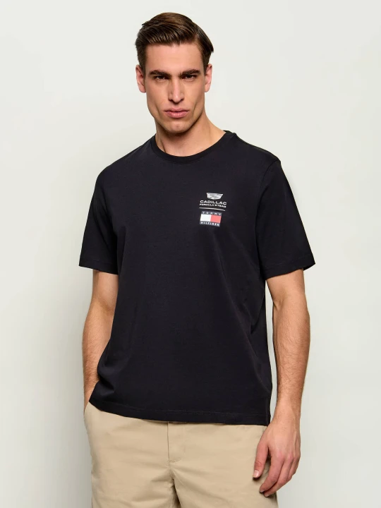 Zdjęcie produktu Tommy Hilfiger T-shirt Tommy Hilfiger x Cadillac Formula 1 Team | Regular Fit czarny