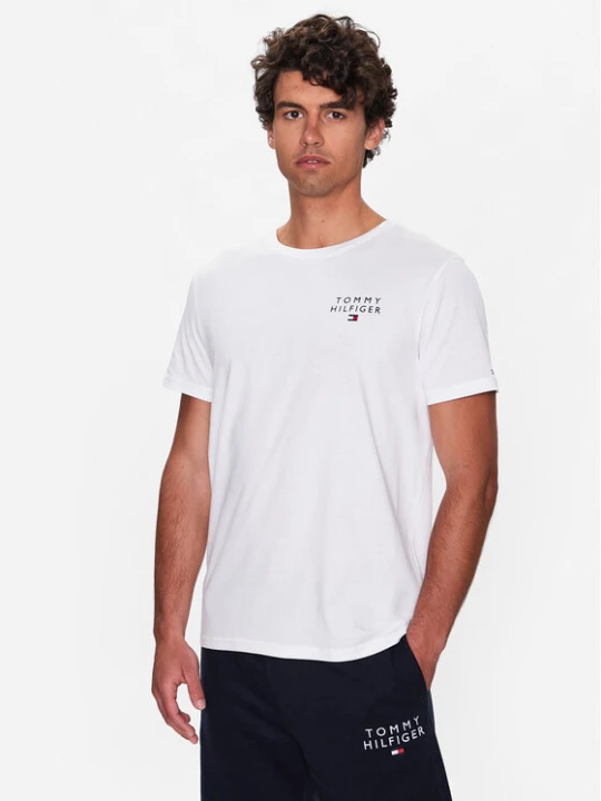 Zdjęcie produktu Tommy Hilfiger T-Shirt UM0UM02916 Biały Regular Fit