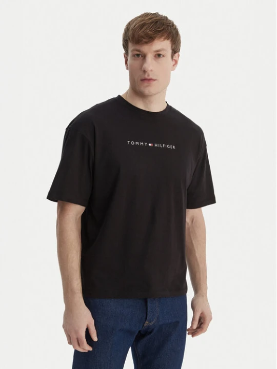 Zdjęcie produktu Tommy Hilfiger T-Shirt UM0UM03643 Czarny Regular Fit