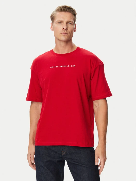 Zdjęcie produktu Tommy Hilfiger T-Shirt UM0UM03685 Czerwony Relaxed Fit