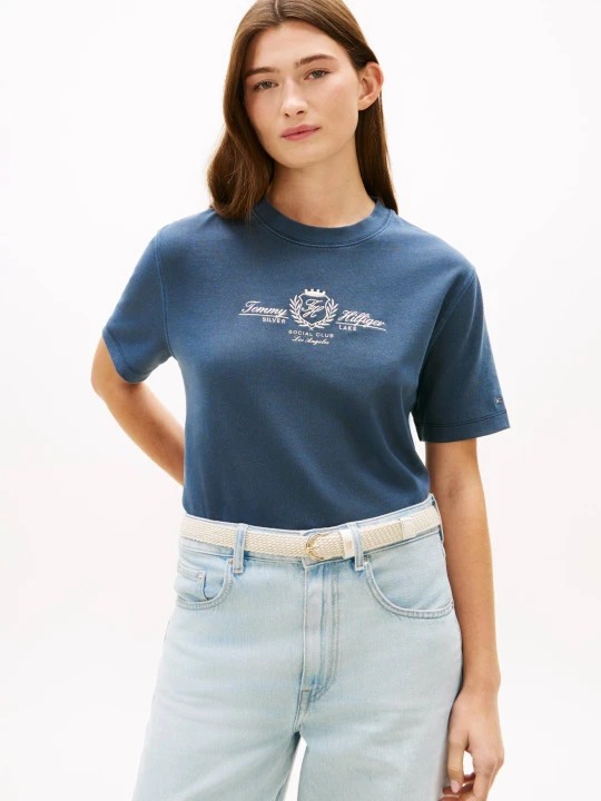 Zdjęcie produktu Tommy Hilfiger T-shirt VARSITY | Loose fit granatowy