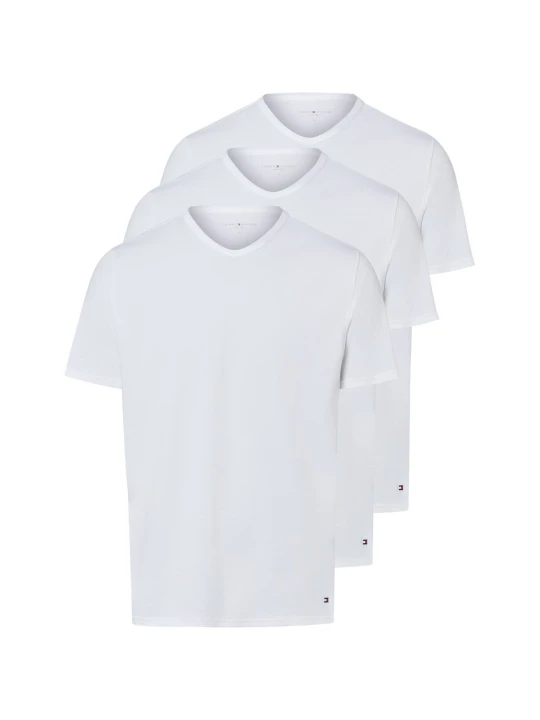 Zdjęcie produktu Tommy Hilfiger T-shirt w 3-paku Mężczyźni Bawełna biały