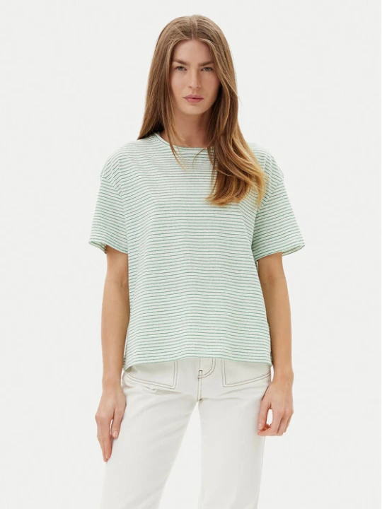 Zdjęcie produktu Tommy Hilfiger T-Shirt WW0WW44553 Zielony Regular Fit