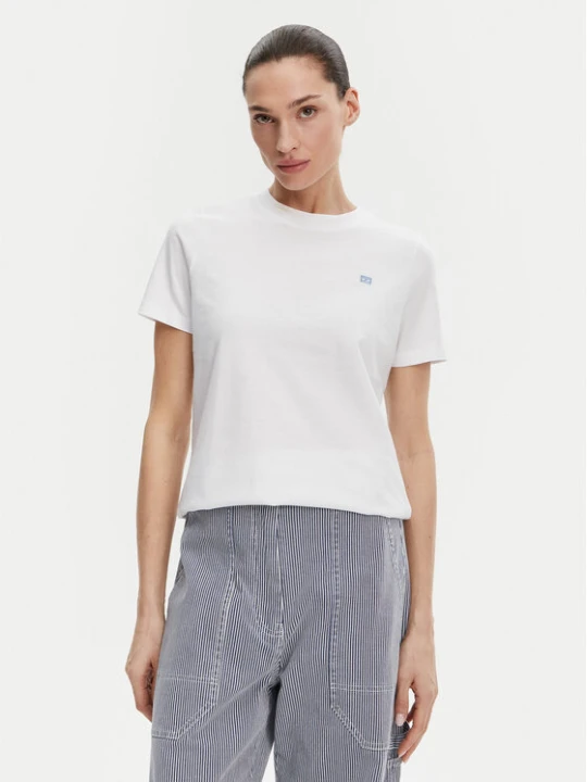 Zdjęcie produktu Tommy Hilfiger T-Shirt WW0WW45522 Biały Regular Fit