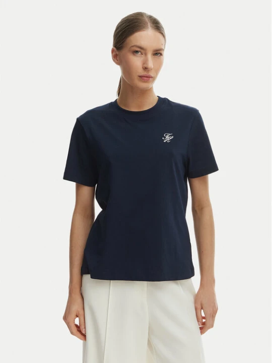 Zdjęcie produktu Tommy Hilfiger T-Shirt WW0WW48699 Granatowy Regular Fit