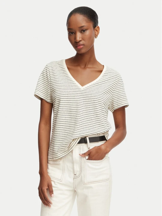 Zdjęcie produktu Tommy Hilfiger T-Shirt WW0WW48704 Biały Regular Fit
