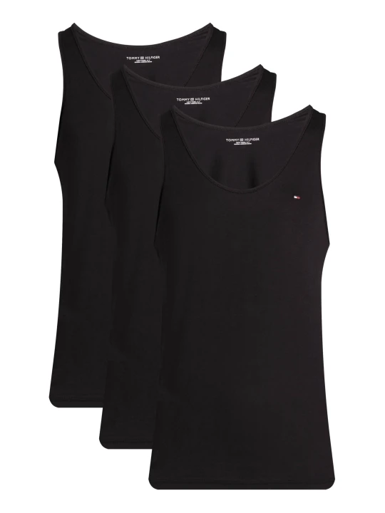 Zdjęcie produktu Tommy Hilfiger Tank top 3-pack | Regular Fit czarny