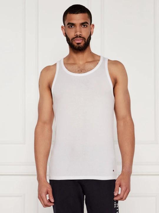Zdjęcie produktu Tommy Hilfiger Tank top | Slim Fit biały