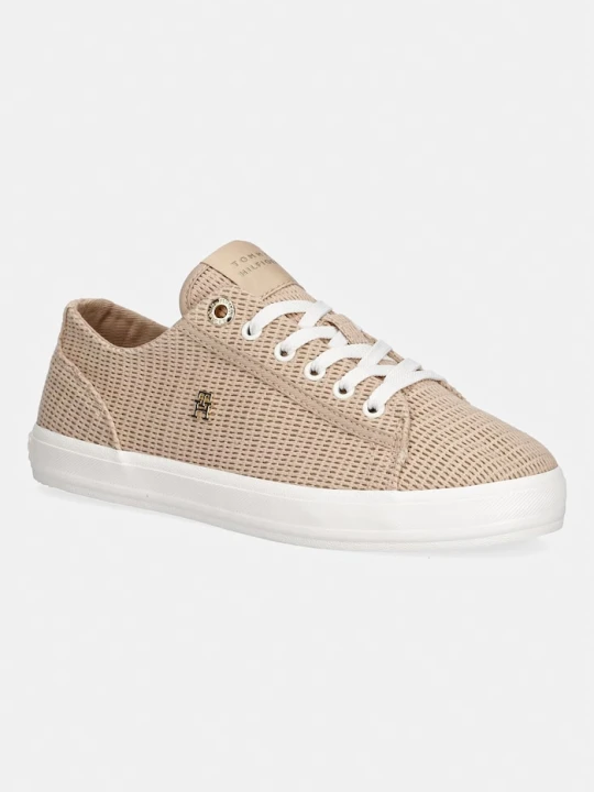 Zdjęcie produktu Tommy Hilfiger TH CHIC FOXING SNEAKER tenisówki damskie beżowy