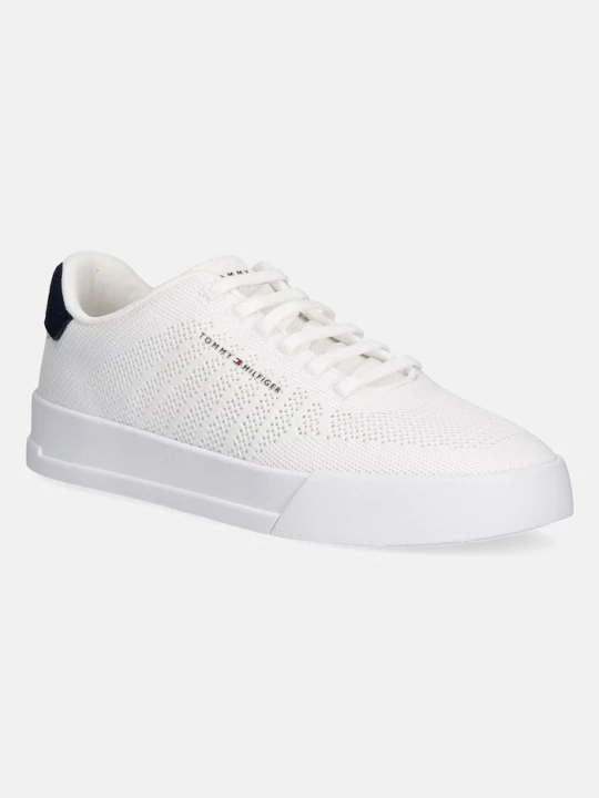 Zdjęcie produktu Tommy Hilfiger TH COURT KNIT sneakersy męskie biały