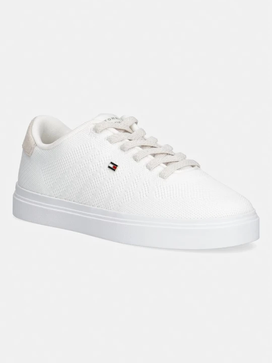 Zdjęcie produktu Tommy Hilfiger TH FEMININE CUPSOLE KNIT sneakersy damskie biały