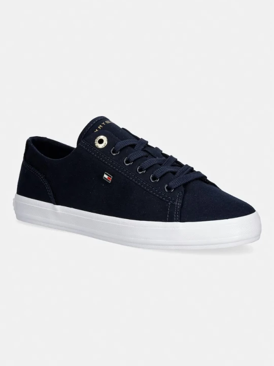Zdjęcie produktu Tommy Hilfiger TH FOXING SNEAKER CANVAS tenisówki damskie granatowy