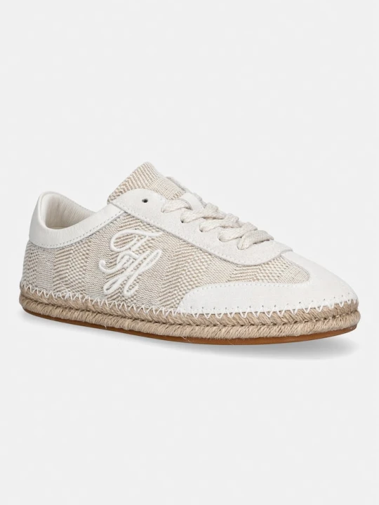 Zdjęcie produktu Tommy Hilfiger TH HERITAGE ROPE SNEAKER tenisówki damskie beżowy