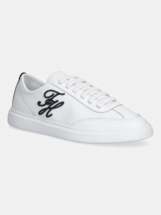 Zdjęcie produktu Tommy Hilfiger TH ICON LIGHT SNEAKER sneakersy damskie skórzane biały