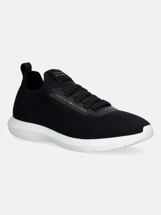Zdjęcie produktu Tommy Hilfiger TH KNIT EXTRALIGHT RUNNER sneakersy damskie czarny