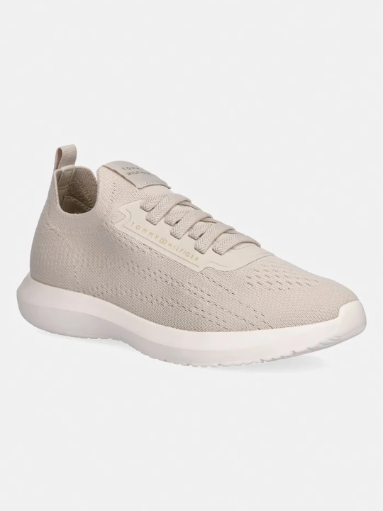 Zdjęcie produktu Tommy Hilfiger TH KNIT EXTRALIGHT RUNNER sneakersy damskie beżowy