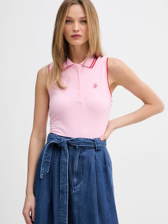 Zdjęcie produktu Tommy Hilfiger top damski SUMMER różowy