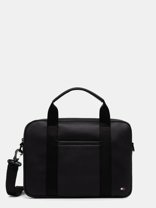 Zdjęcie produktu Tommy Hilfiger torba męska z imitacji skóry czarny