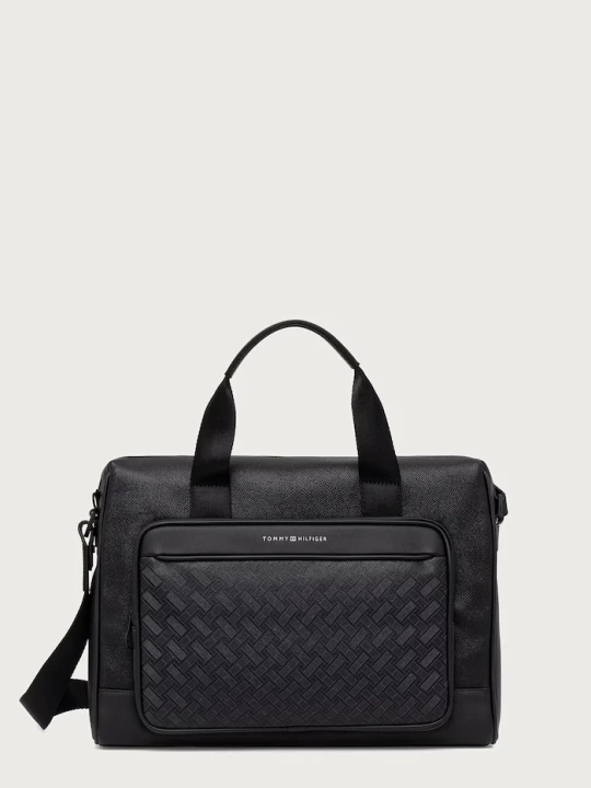 Zdjęcie produktu Tommy Hilfiger torba męska z imitacji skóry czarny