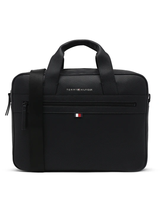 Zdjęcie produktu Tommy Hilfiger Torba na laptopa 17" ESSENTIAL PU COMPUTE czarny