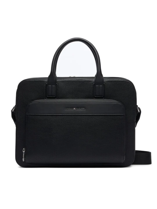 Zdjęcie produktu Tommy Hilfiger Torba na laptopa Th Central Slim Computer Bag AM0AM14730 Czarny
