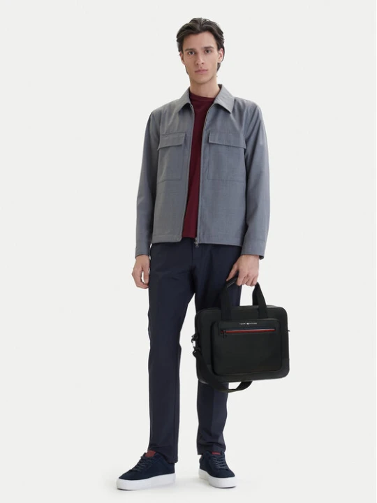 Zdjęcie produktu Tommy Hilfiger Torba na laptopa Th Foundation Computer Bag AM0AM14158 Czarny