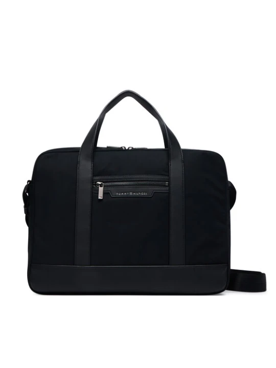 Zdjęcie produktu Tommy Hilfiger Torba na laptopa Th Nylon Computer Bag AM0AM14855 Czarny