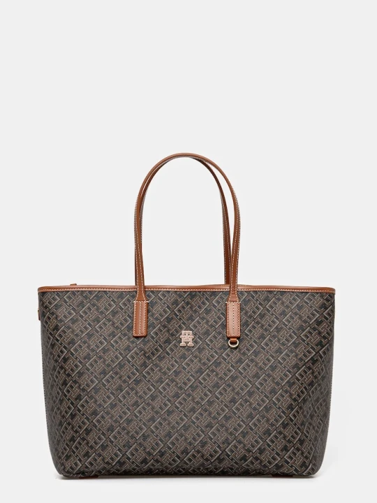 Zdjęcie produktu Tommy Hilfiger torebka shopper damska brązowy