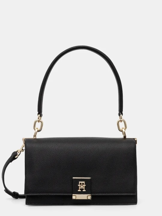 Zdjęcie produktu Tommy Hilfiger torebka crossbody damska z imitacji skóry czarny