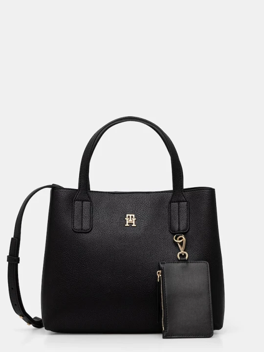 Zdjęcie produktu Tommy Hilfiger torebka crossbody damska z imitacji skóry czarny