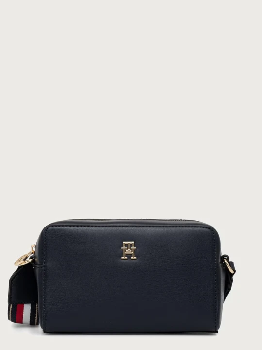 Zdjęcie produktu Tommy Hilfiger torebka crossbody damska z imitacji skóry granatowy