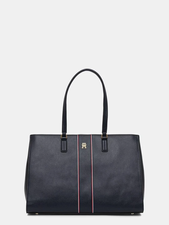 Zdjęcie produktu Tommy Hilfiger torebka damska z imitacji skóry granatowy