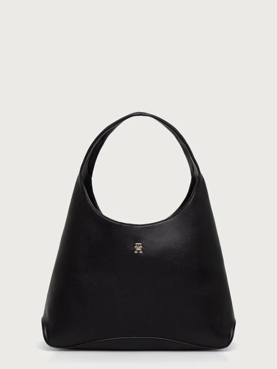 Zdjęcie produktu Tommy Hilfiger torebka hobo damska z imitacji skóry czarny