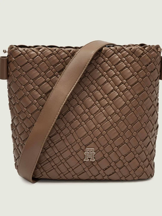 Zdjęcie produktu Tommy Hilfiger Torebka na ramię BRAIDED brązowy