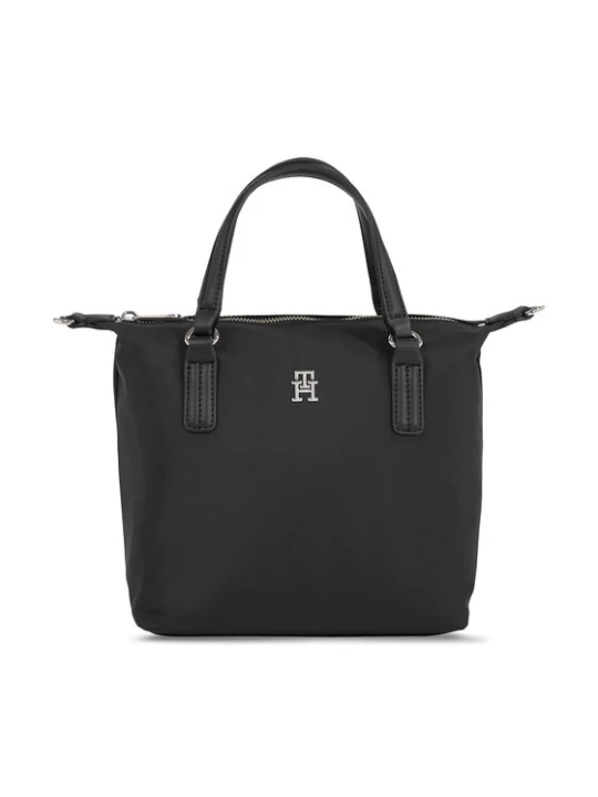 Zdjęcie produktu Tommy Hilfiger Torebka Poppy Th Small Tote AW0AW15640 Czarny